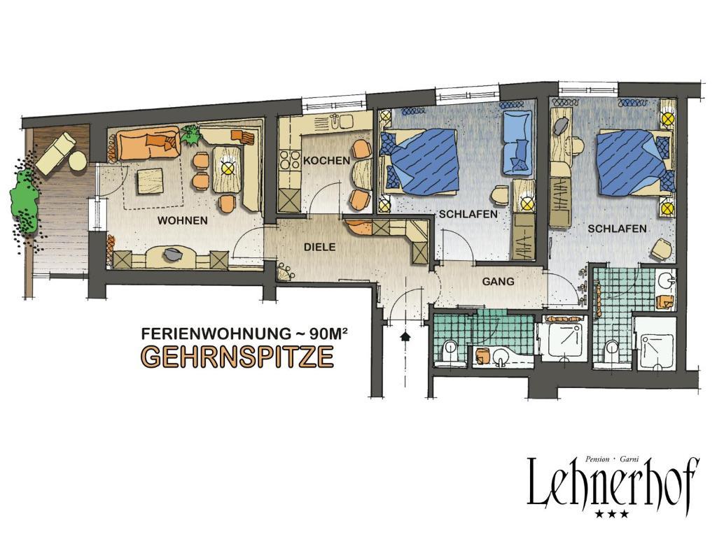 Pension Lehnerhof ロイタシュ 部屋 写真