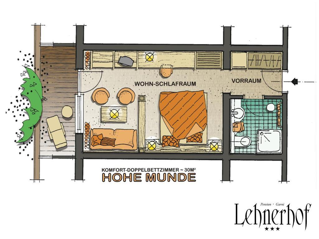 Pension Lehnerhof ロイタシュ 部屋 写真