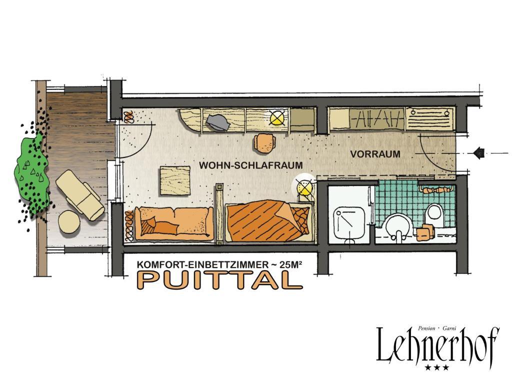 Pension Lehnerhof ロイタシュ 部屋 写真